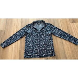 Kerrits Kids Breeze Ice Fil Long Sleeve Shirt Print Medium
